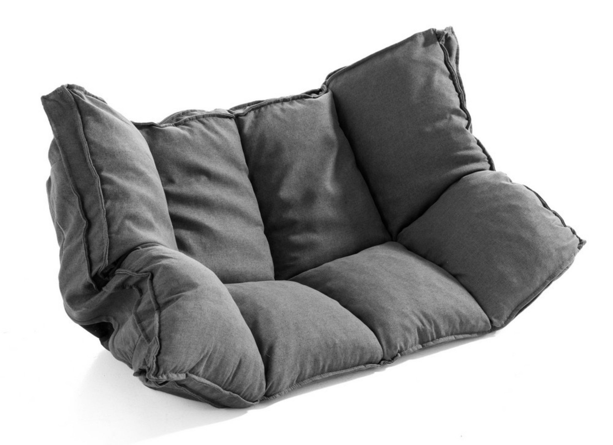 Happy Home Schlafsofa Verstellbarer 2in1 Bodensessel mit Rückenlehne und Sofabett-Funktion