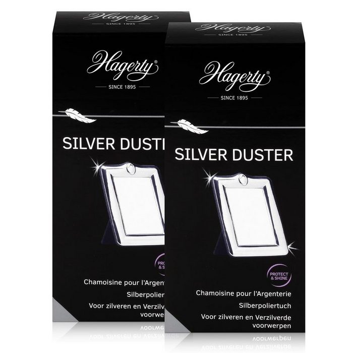 Hagerty Hagerty Silver Duster - Baumwolltuch für Silber 36x55cm (2er Pack) Reinigungstücher