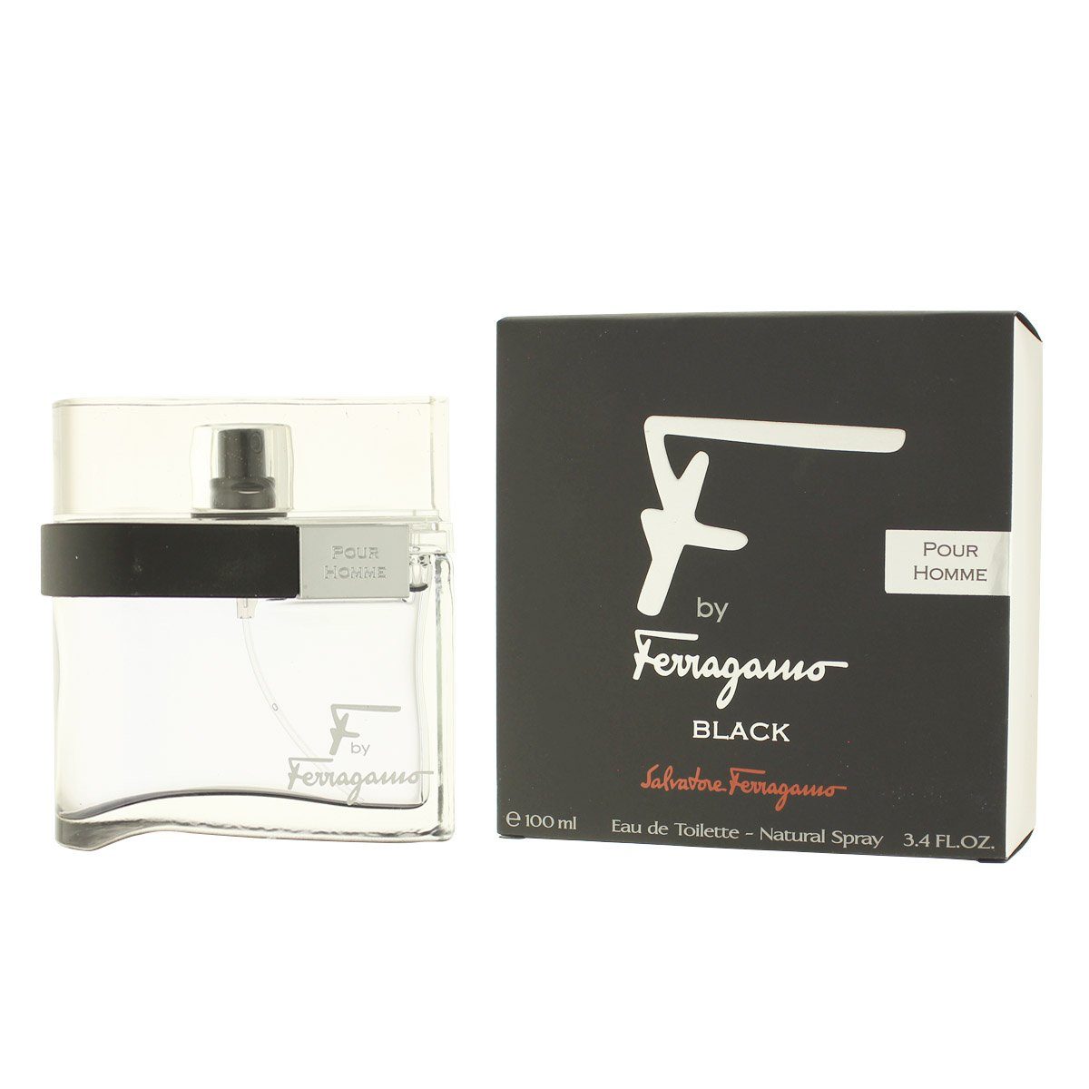 Salvatore Ferragamo Eau de Toilette F by Ferragamo Black