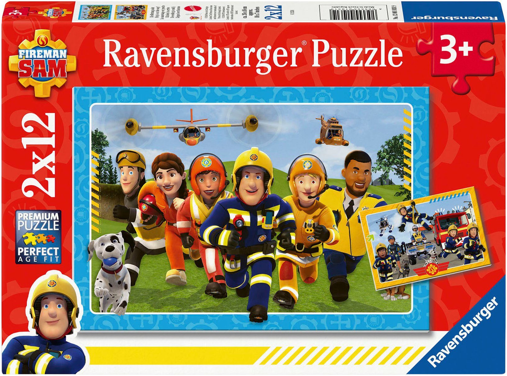 Ravensburger Puzzle Die Rettung naht, 24 Puzzleteile, Made in Europe, FSC® - schützt Wald - weltweit