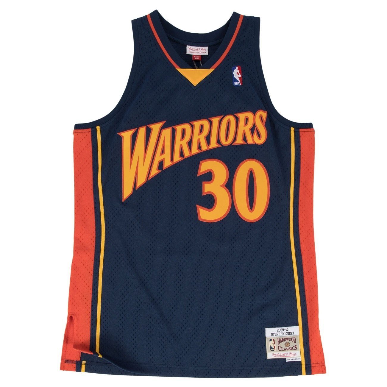 Mitchell & Ness Basketballtrikot Swingman Jersey State Warriors 200910 Stephen Cur
