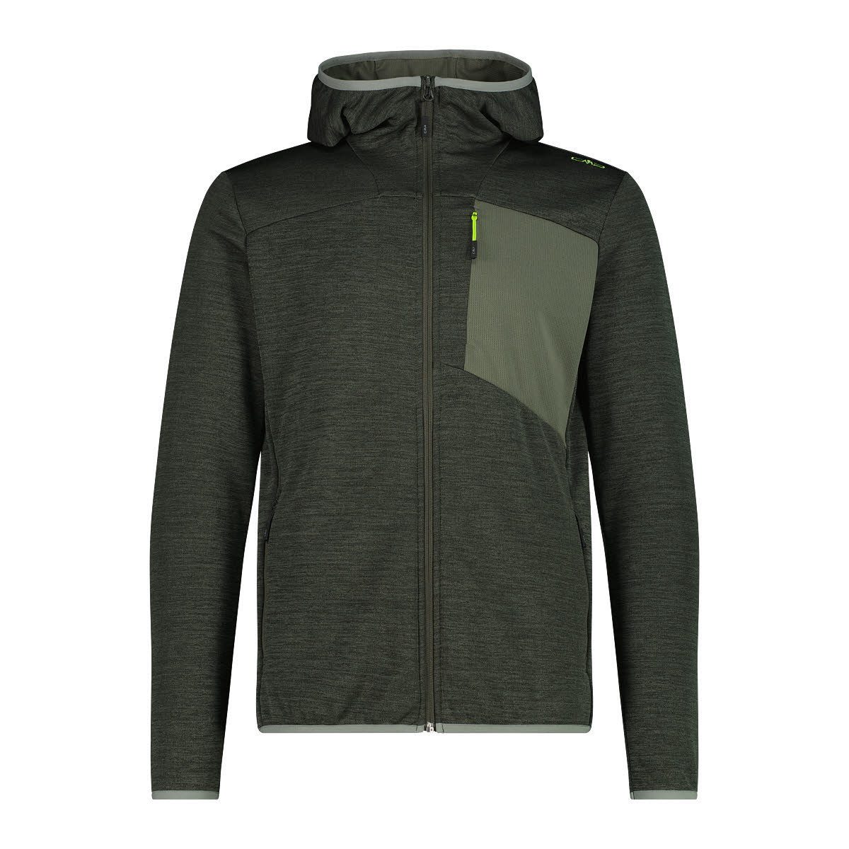 Fleecejacke MAN JACKET FIX HOOD