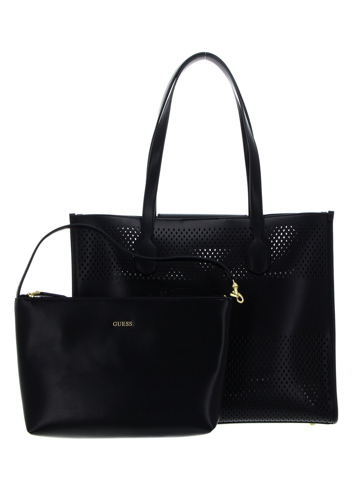 Guess Schultertasche Katey Perf (Set, 2-tlg)