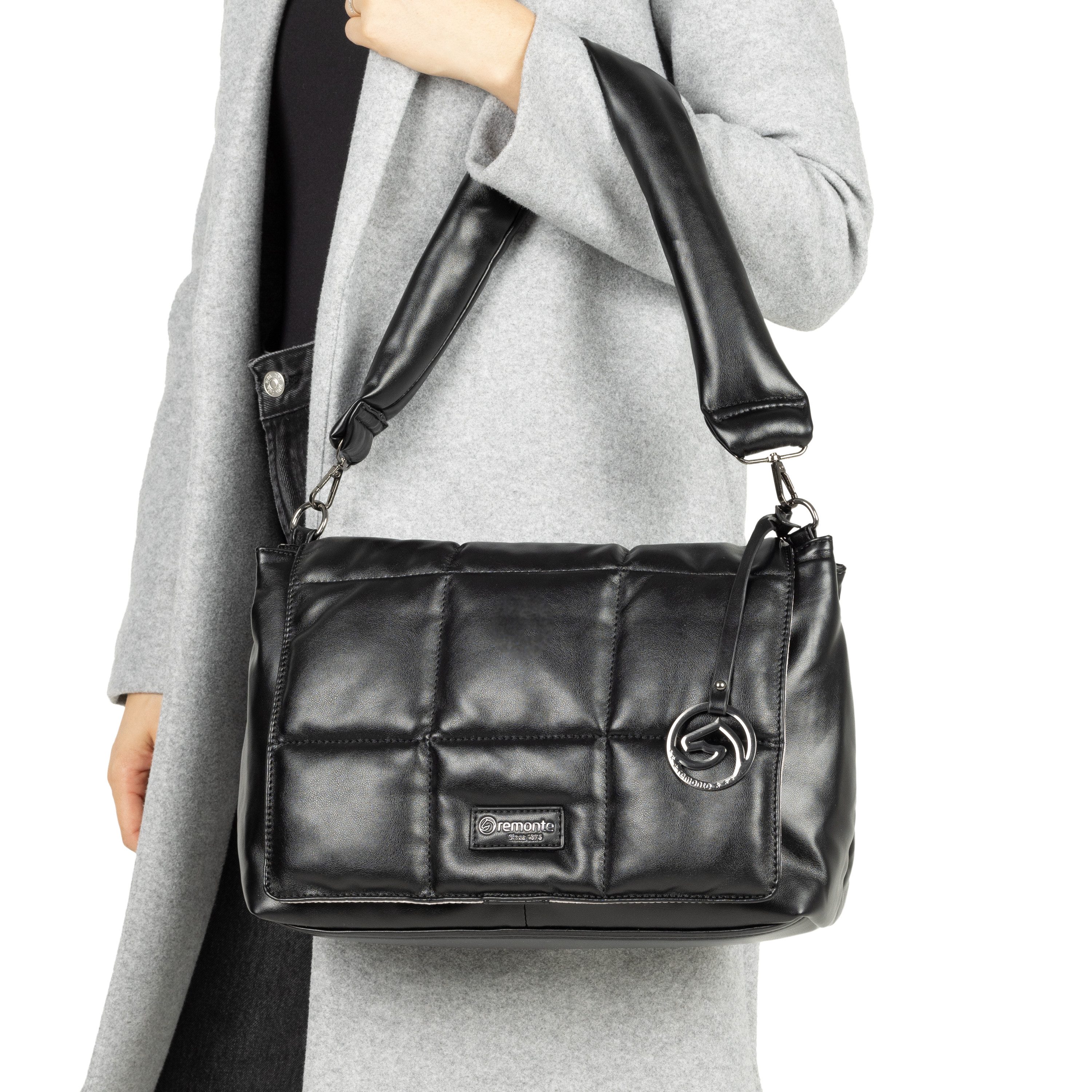 Remonte Umhängetasche, Damen Tragetasche, Handtasche mit weich abgestepptem günstig online kaufen