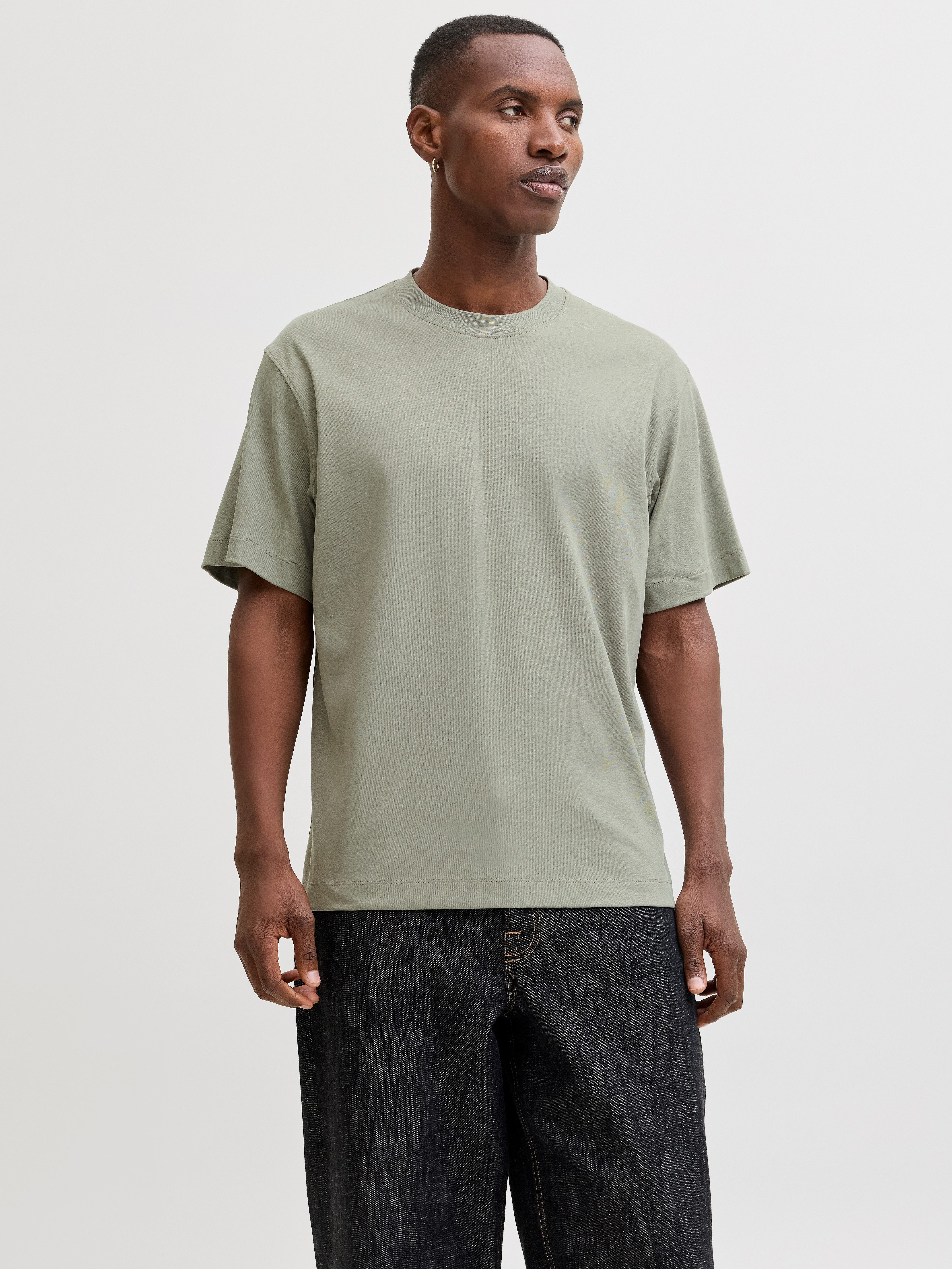 Jack & Jones Rundhalsshirt JJEURBAN EDGE TEE SS O-NECK NOOS mit Rundhalsaus günstig online kaufen