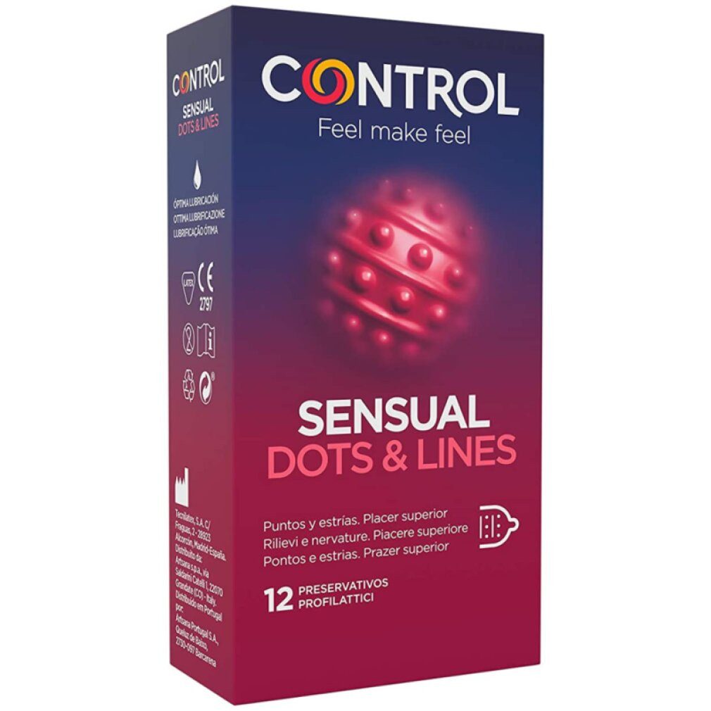 Control Kondome Condoms Touch And Feel 12 Uds
