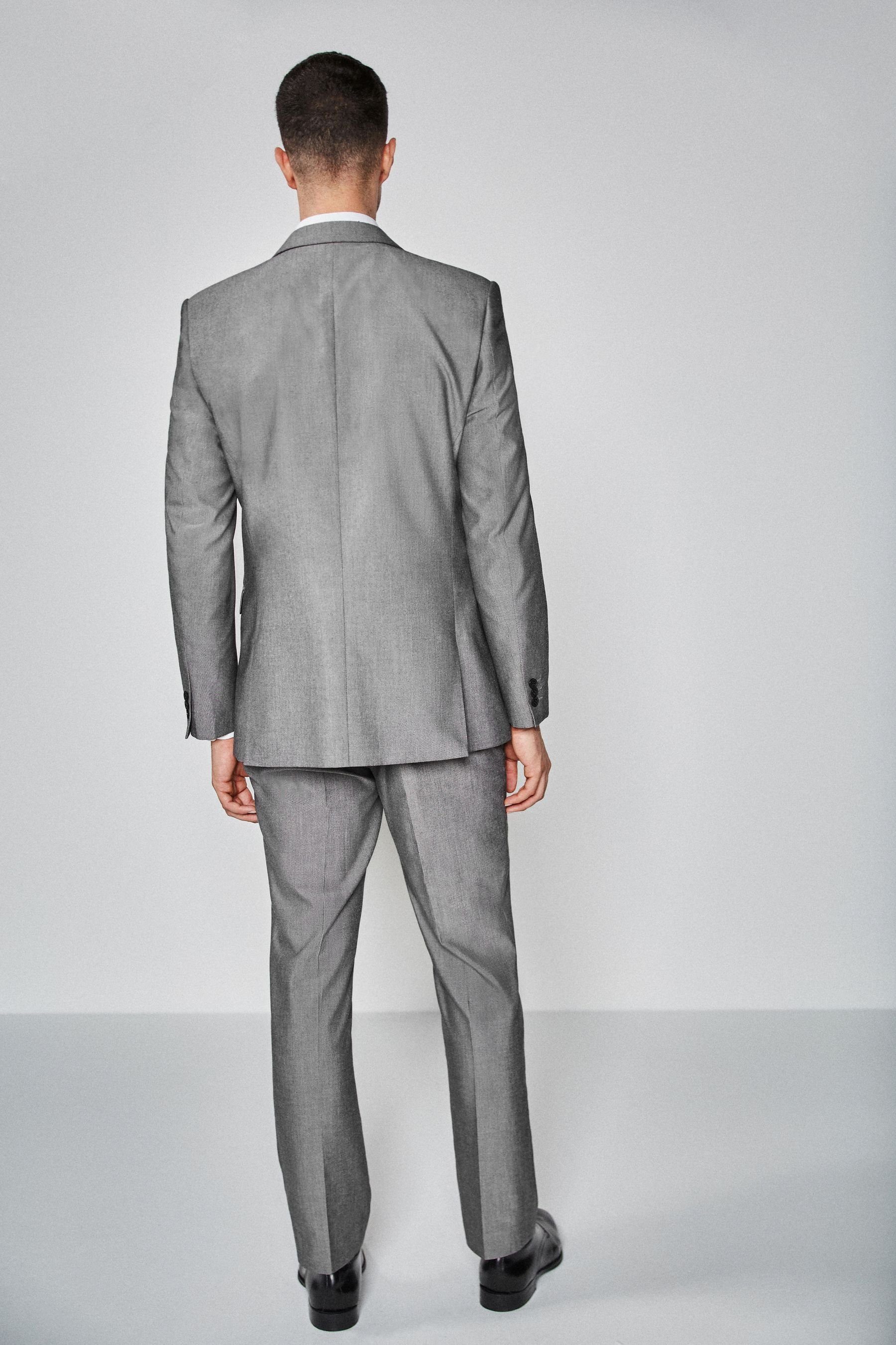 Next Baukastensakko Anzug mit zwei Knöpfen: Skinny Fit Jacke (1-tlg) günstig online kaufen