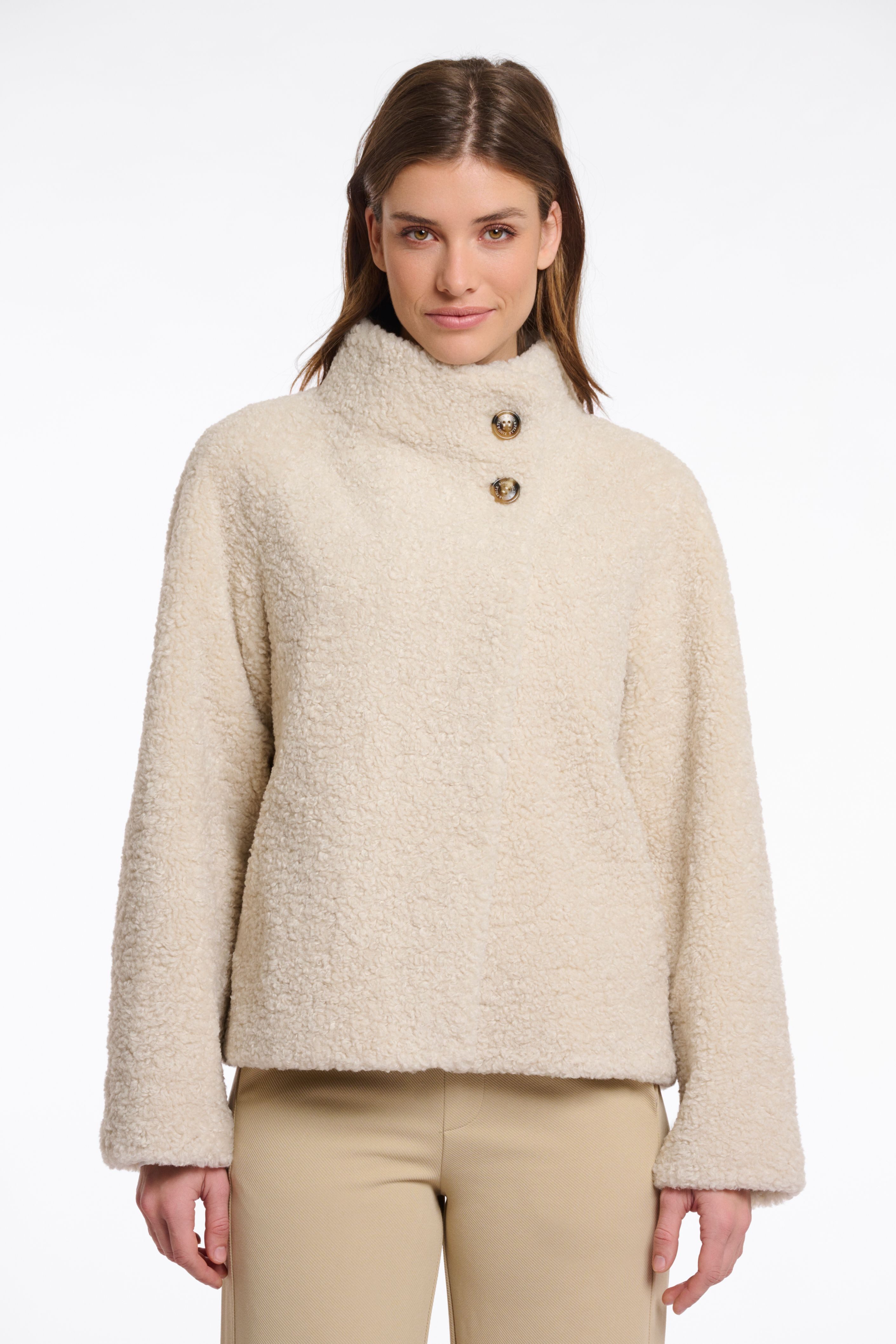 Rino & Pelle Fellimitatjacke günstig online kaufen