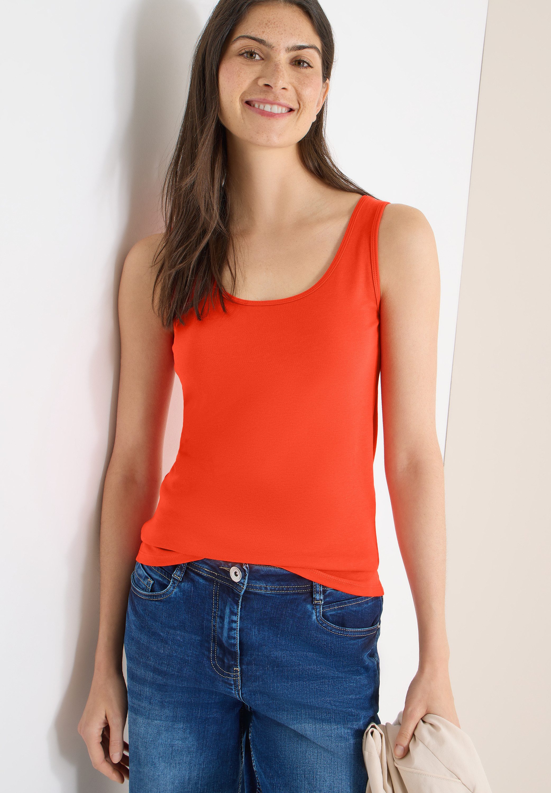 CECIL Shirttop Style Linda in Unifarbe