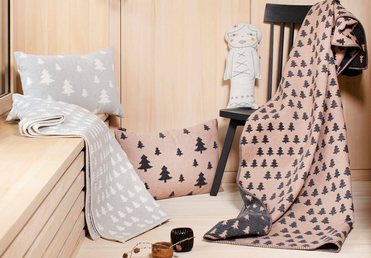 DAVID FUSSENEGGER Kissenhülle Deco 'Tannen' 40 x 60 cm günstig online kaufen