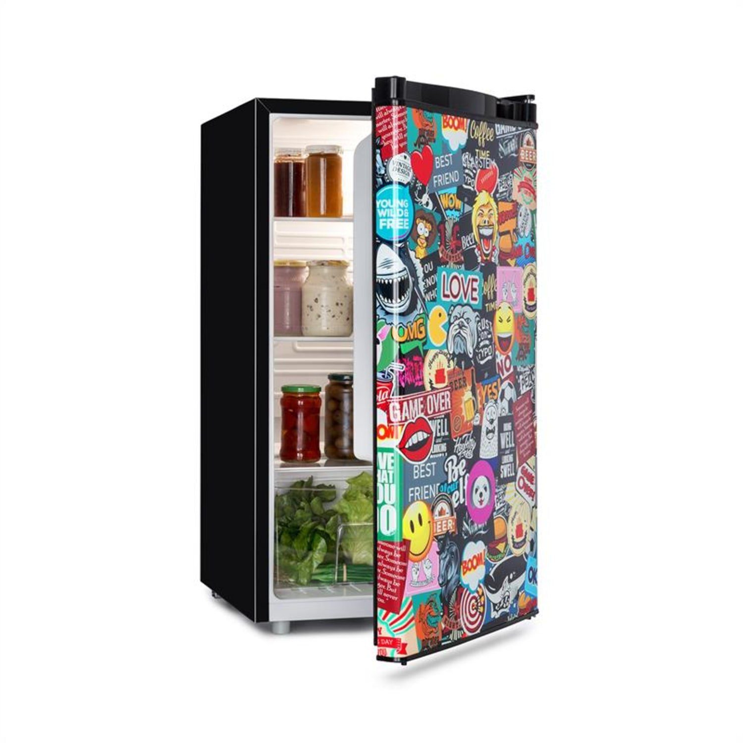 Klarstein Getränkekühlschrank HEA14- KS-90L 10033597, 83.5 cm hoch, 44.5 cm breit