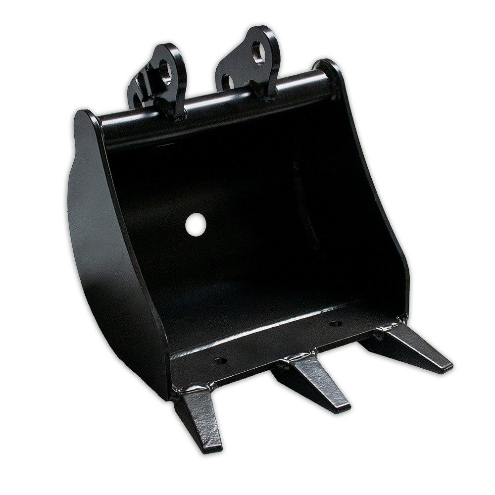 BAMATO Garten-Multifunktionsgerät - Tieflöffel für Minibagger MIB-600 Baggerschaufel 300 mm, Stk, 1