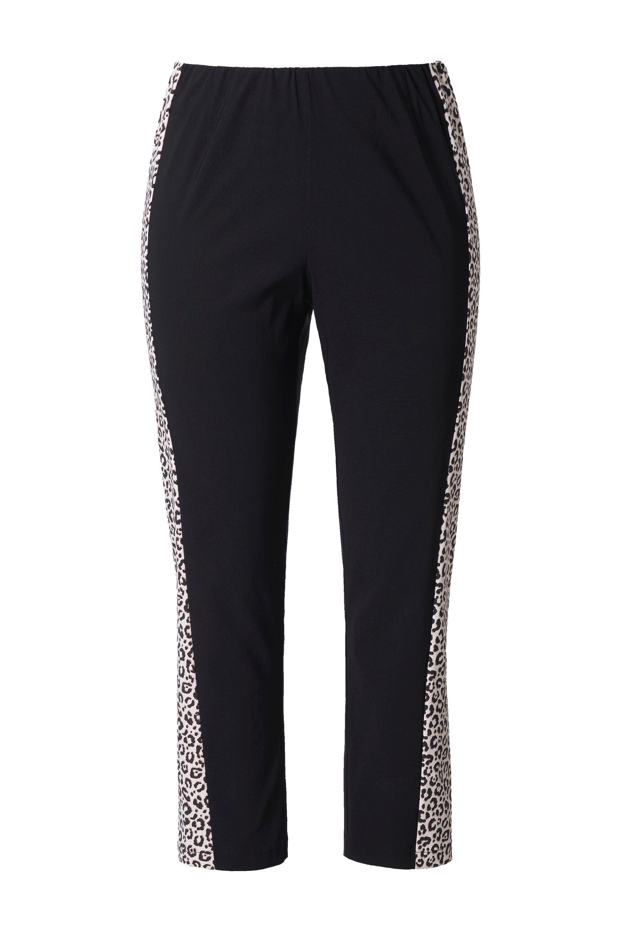 MIAMODA Schlupfhose Bengalin-Hose schmal seitlicher Leo-Streifen günstig online kaufen