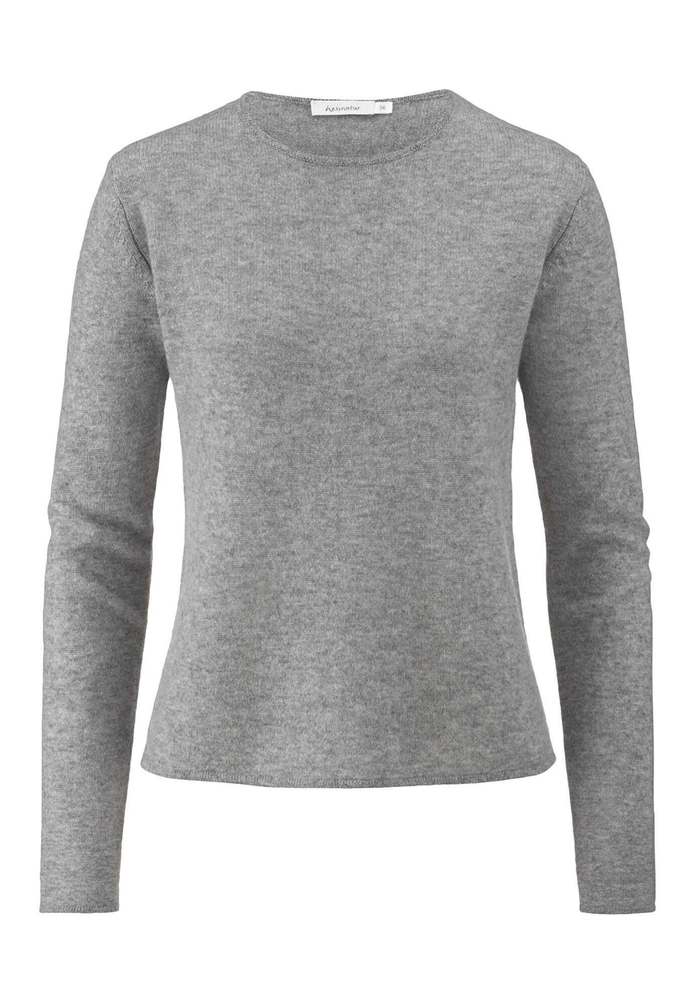 Hessnatur Strickpullover BETTER RECYCLING aus reinem Kaschmir (1-tlg) günstig online kaufen