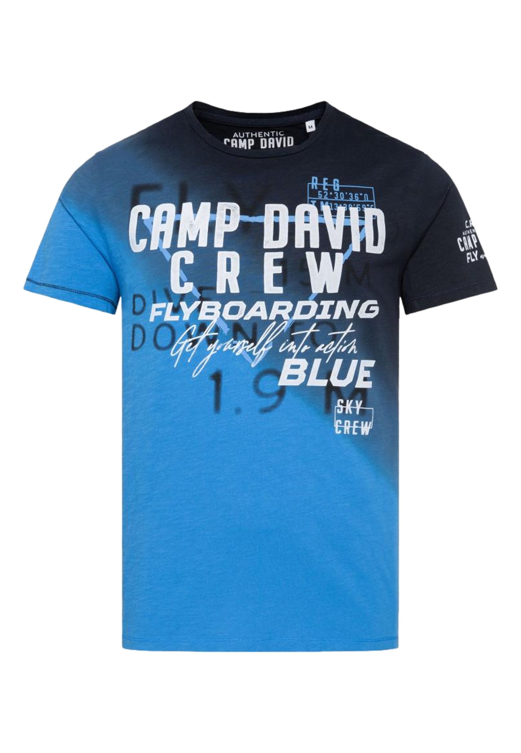 CAMP DAVID T-Shirt T-Shirt Kurzarmshirt (1-tlg., günstig online kaufen