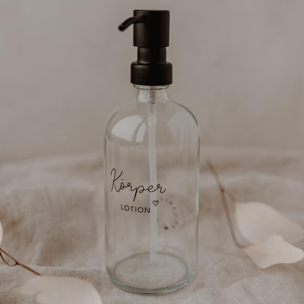 Eulenschnitt Seifenspender Seifenspender Transparent Körperlotion (22x7cm)