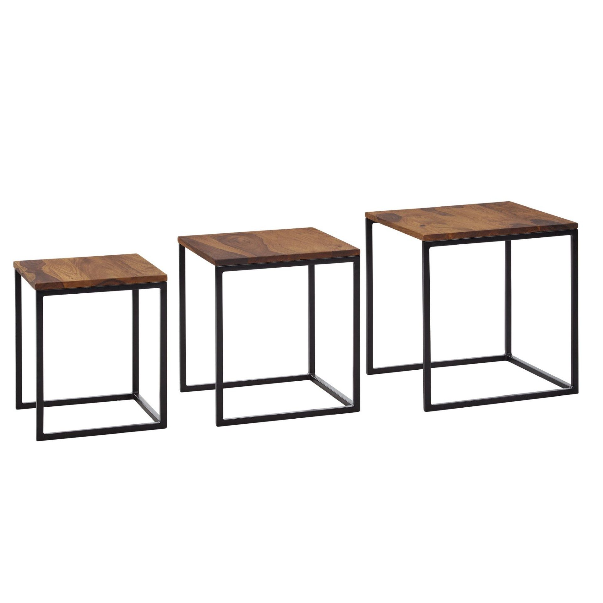 moebelfaktor Satztisch Krysuvik (3er Set, 3-St)