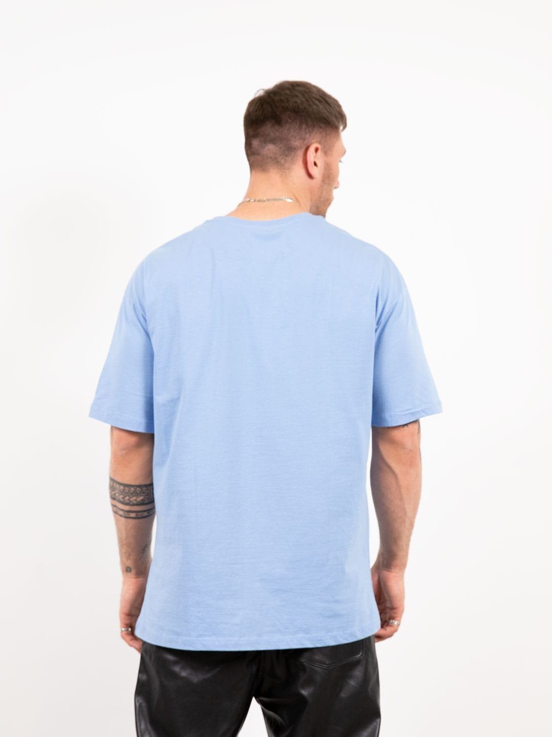 OSSY HOMER T-Shirt T-Shirt Oversize Basic 100% Cotton Baumwolle für Herren