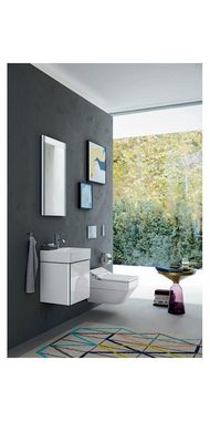 Duravit Bidet Wand-WC VERO AIR RIMLESS tief, 370x570mm HygieneGlaze weiß