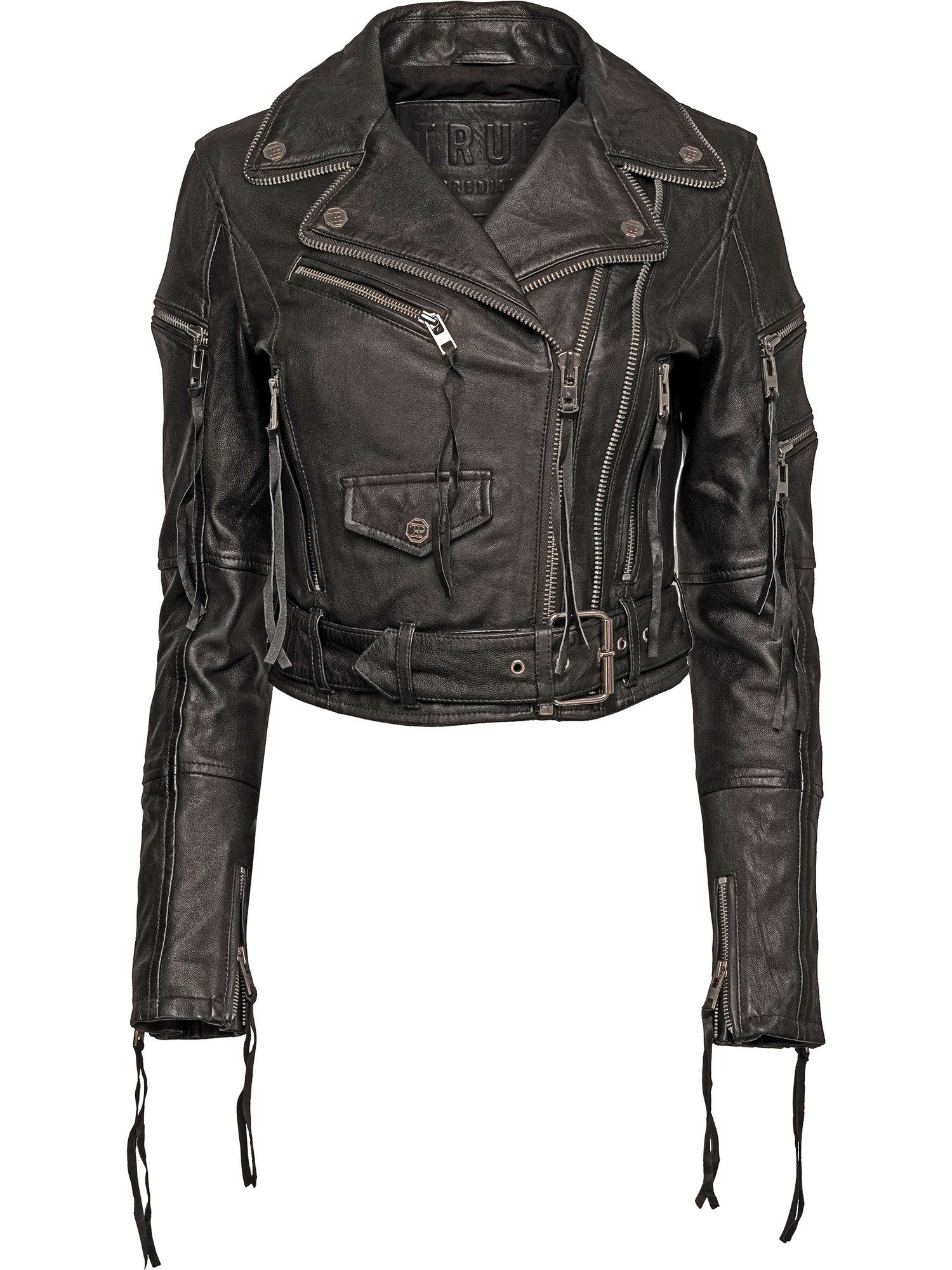 trueprodigy Lederjacke Izzy mit Reißverschluss und günstig online kaufen