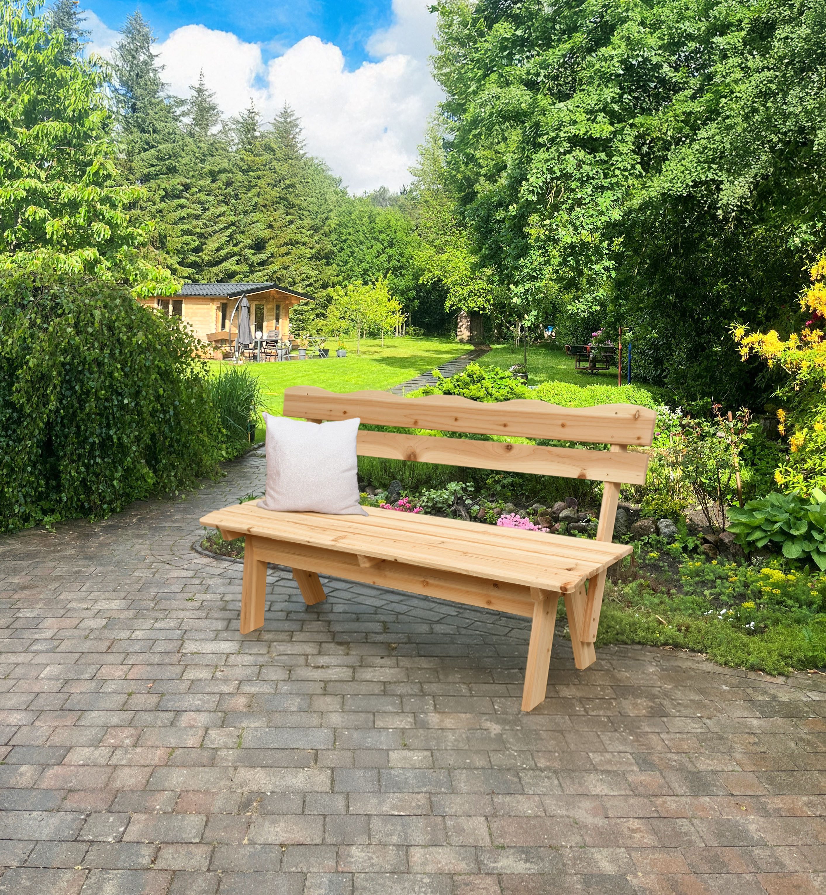 Garden Pleasure Sitzbank RANGUN, ohne Armlehnen