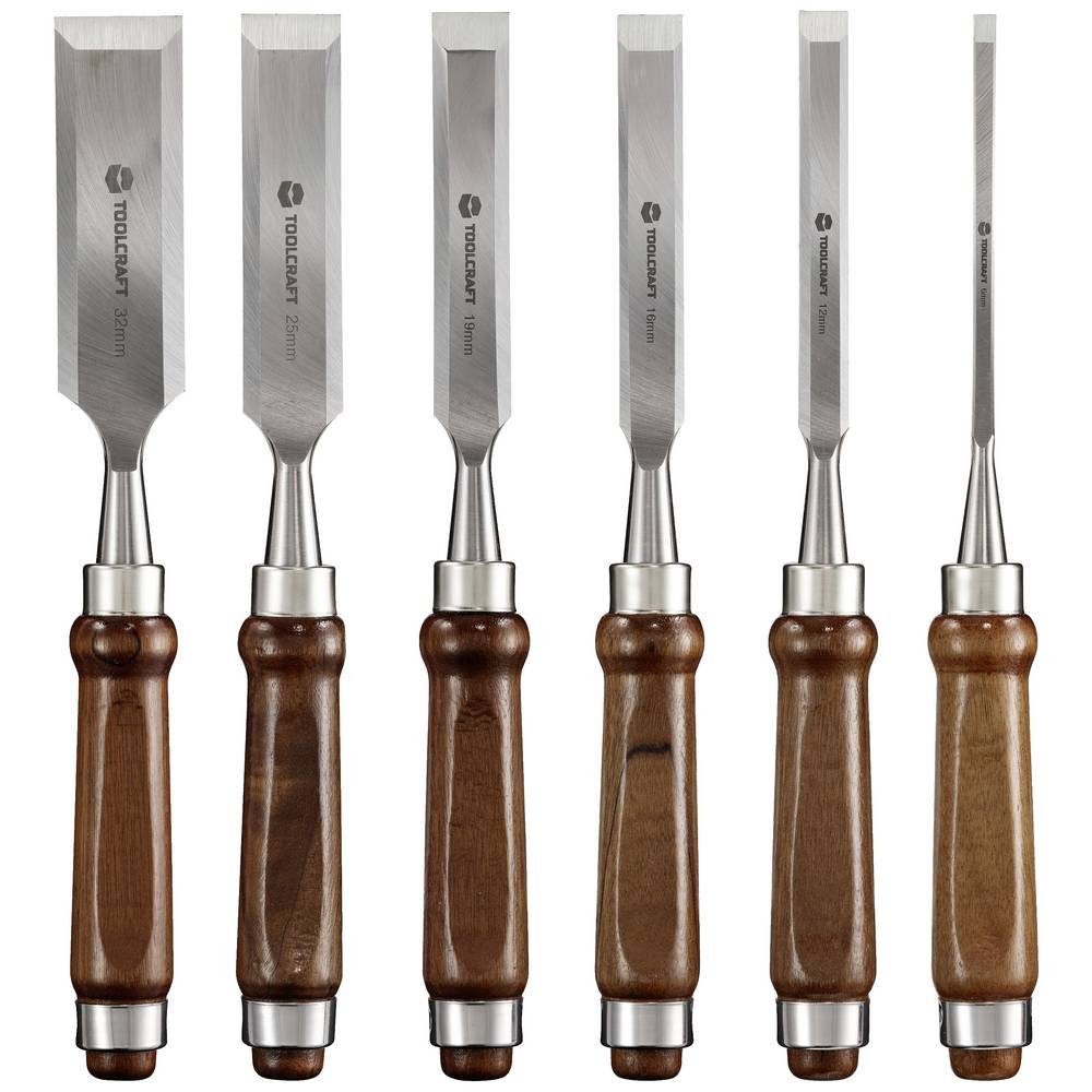TOOLCRAFT Долото Holzmeißel, 6-tlg. Set