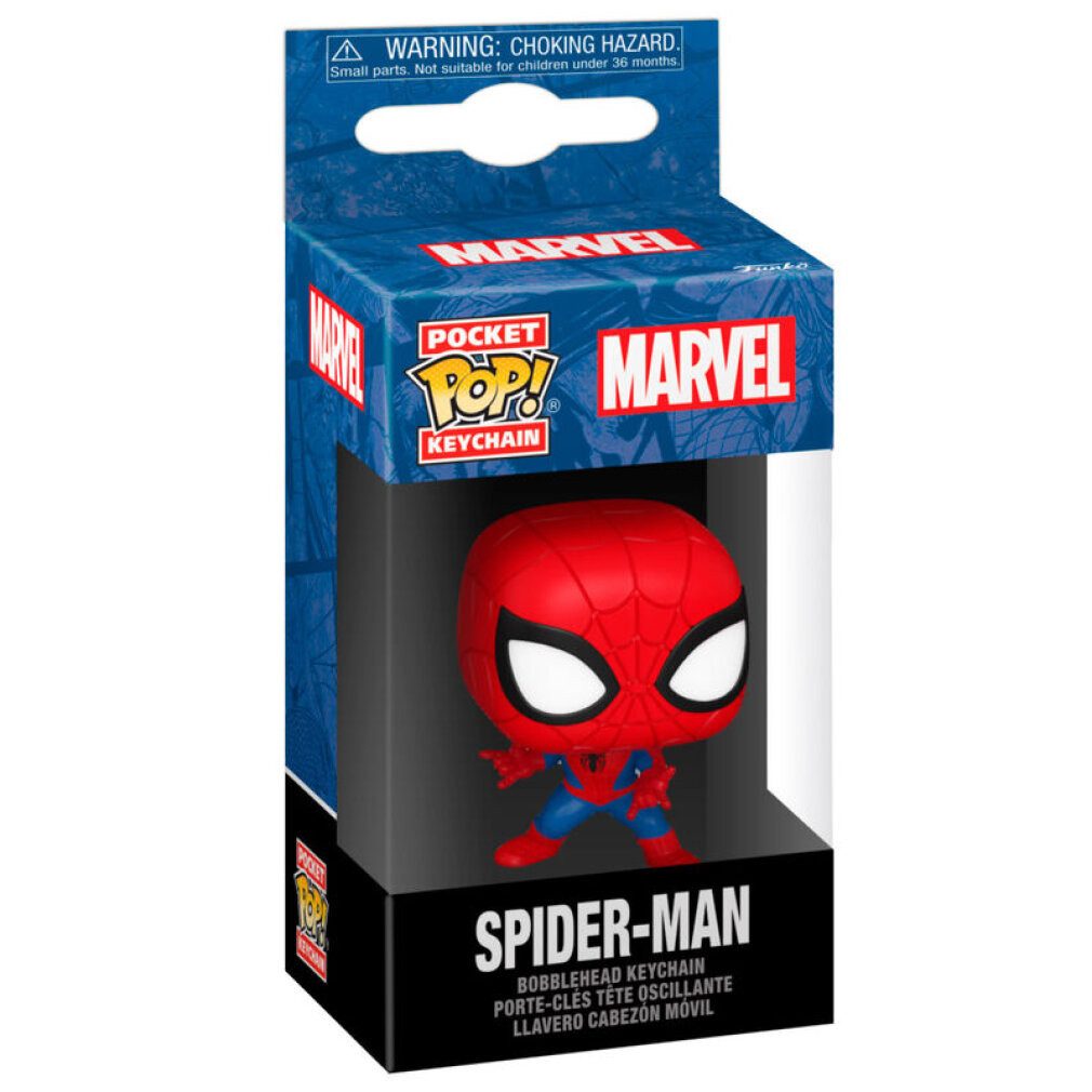 Funko Actionfigur Marvel POP! Vinyl Schlüsselanhänger 4 cm New Classics – Bild 3 von 3