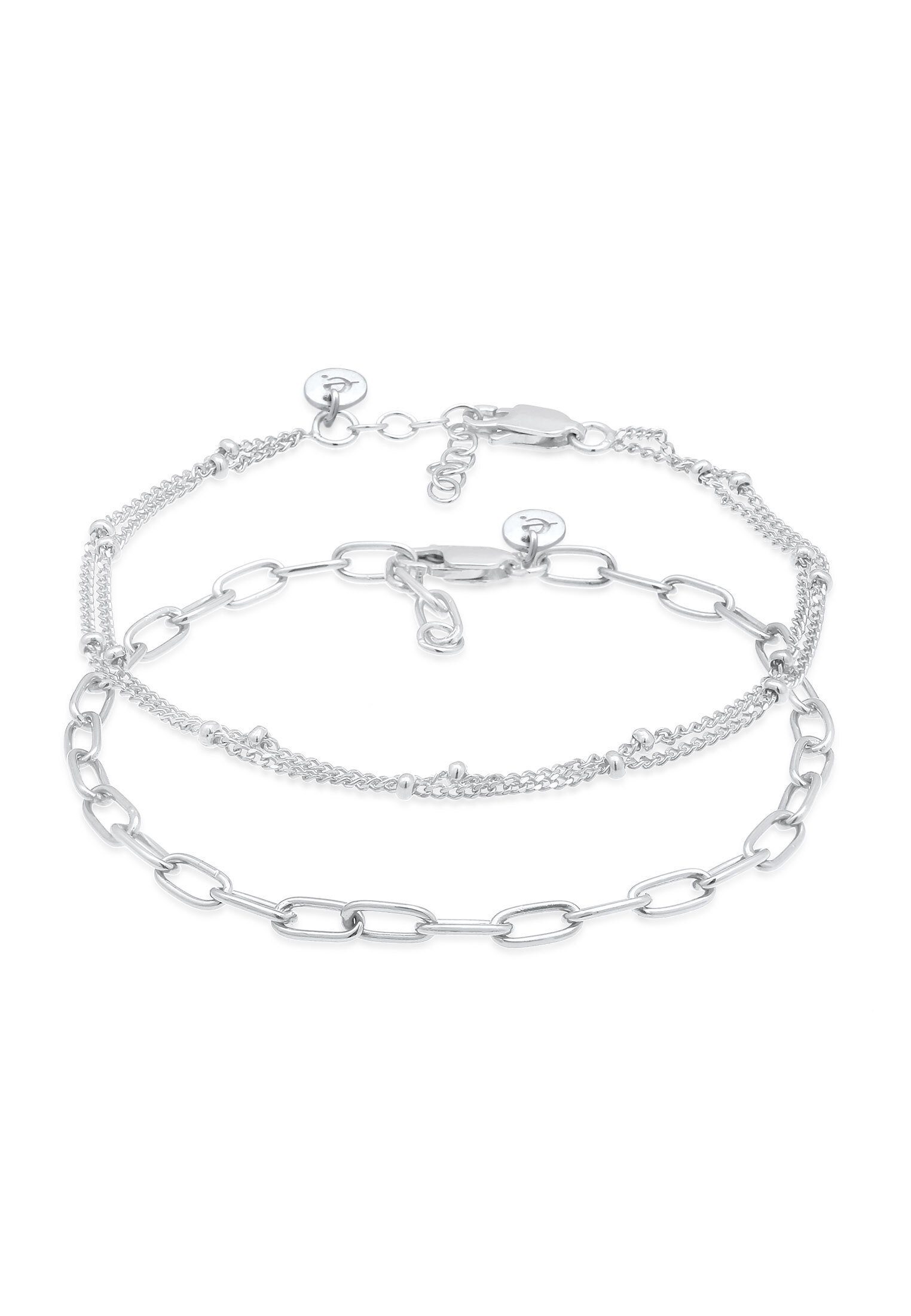 Elli Premium Armband Set Glieder Layer günstig online kaufen