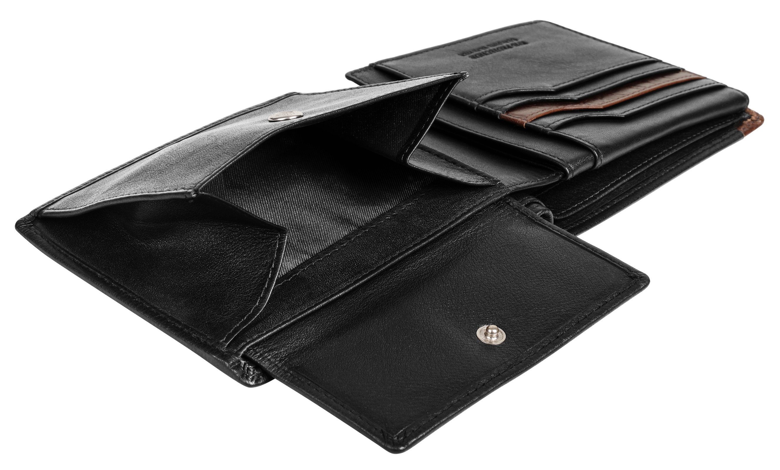 bugatti Geldbörse CORSO DELUXE, echt Leder