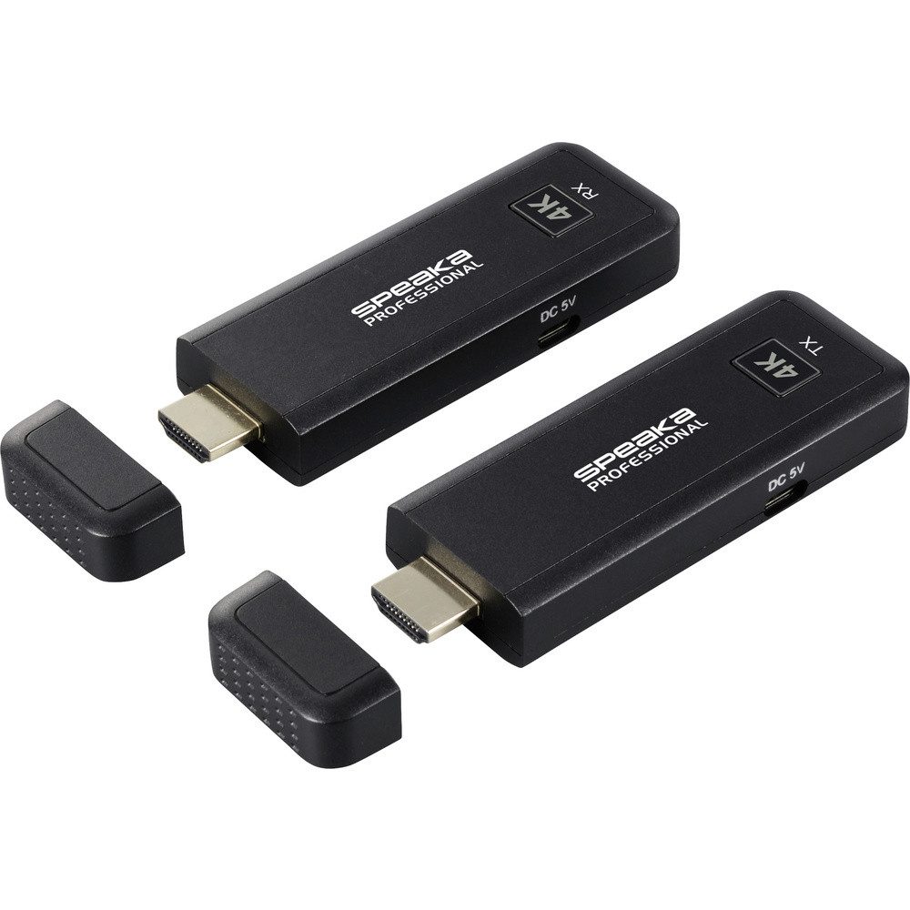 SpeaKa Professional Funkgerät SpeaKa Professional SP-TR-450 HDMI-Funkübertragung (Set) 50 m 2.4 GHz