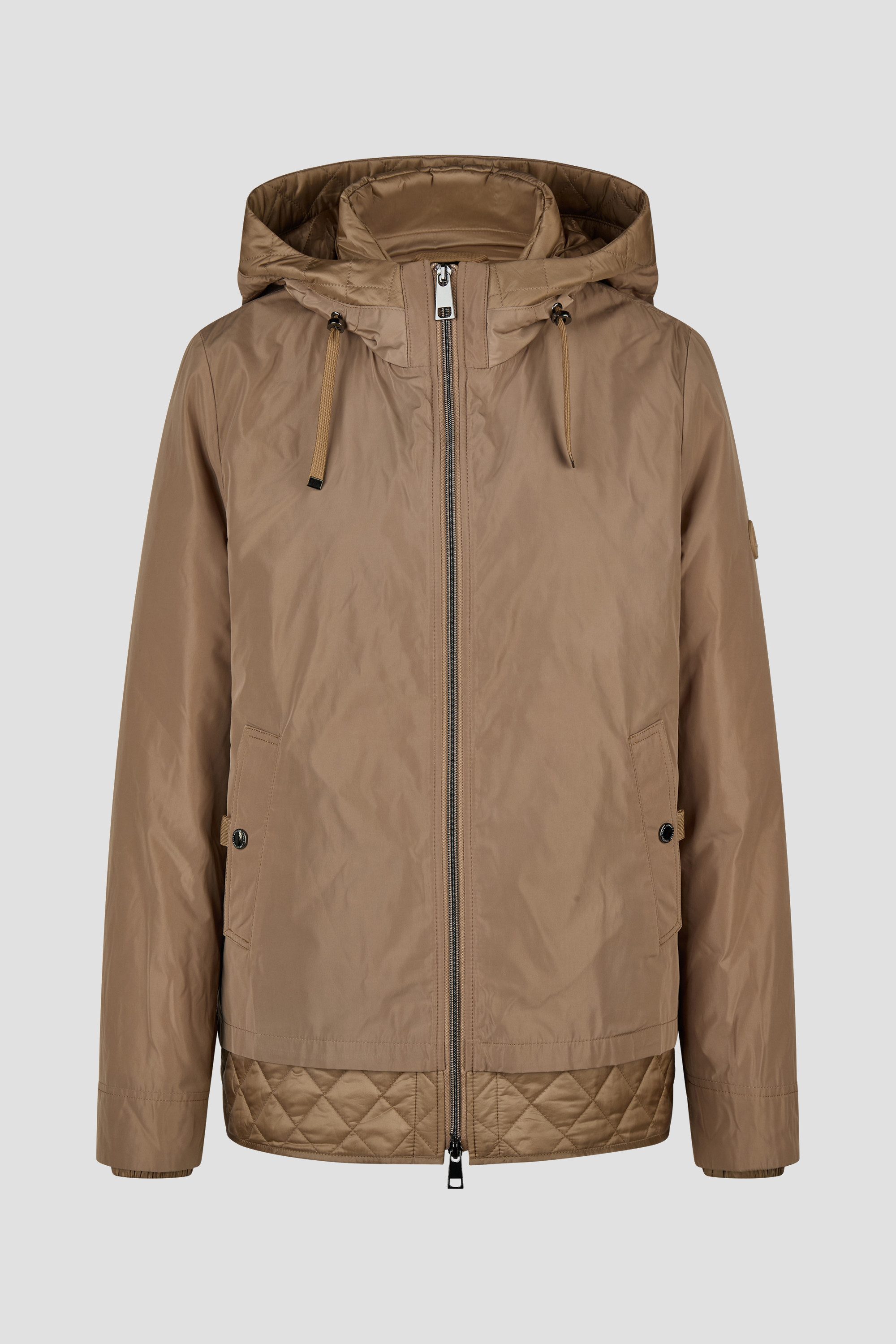 Barbara Lebek Outdoorjacke Damenjacke mit Steppdetails und 2-Wege-Reißverschluss