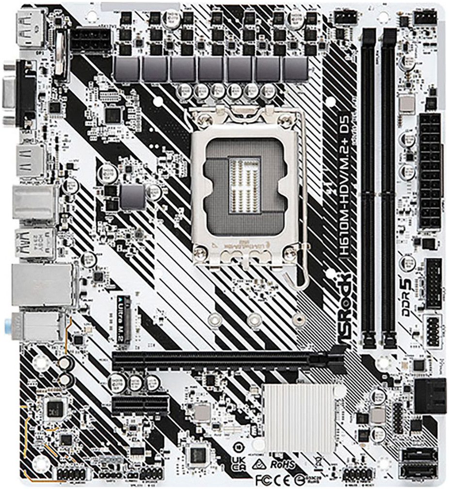 Asrock H610M-HDV/M.2+ D5 Mainboard