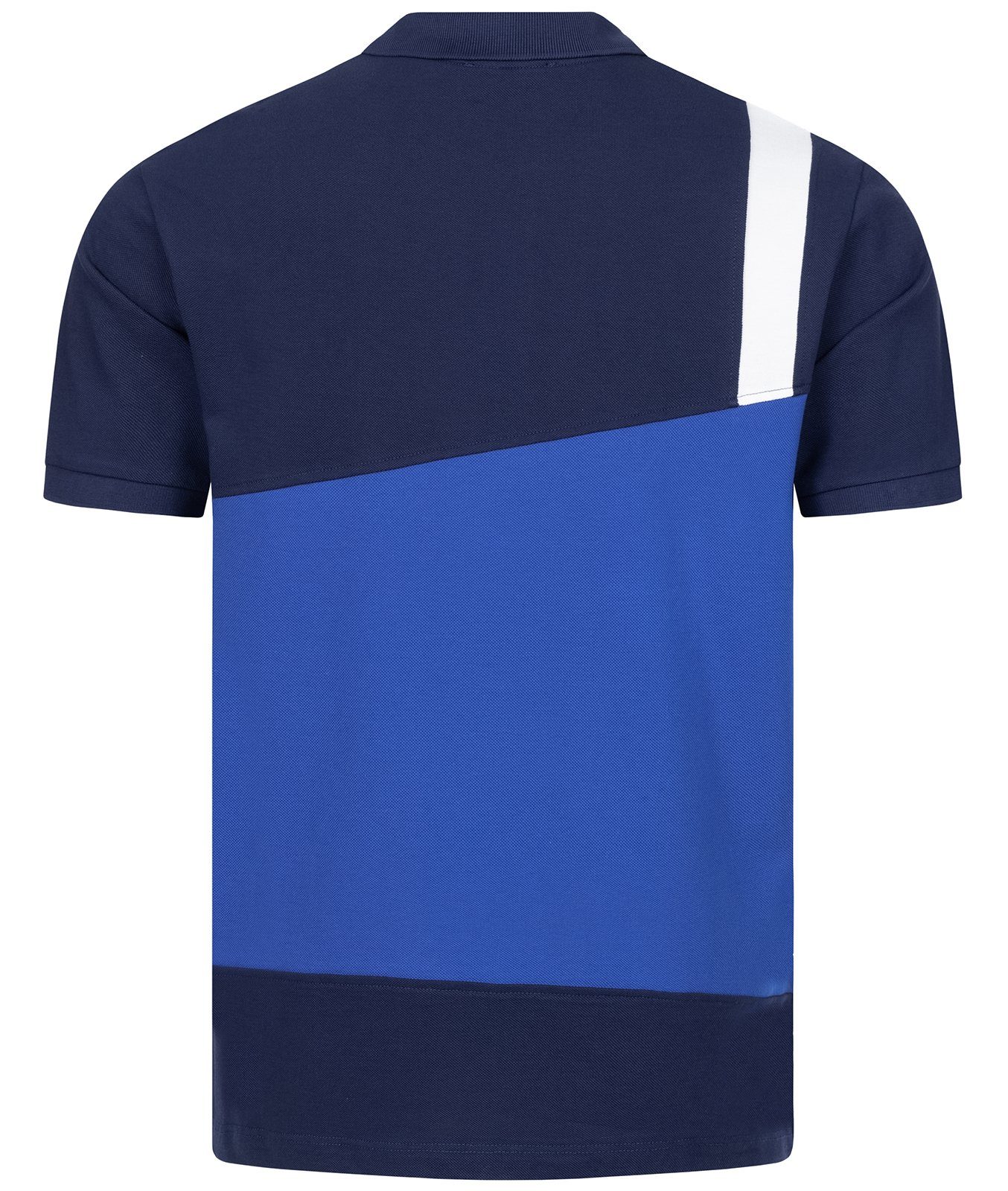 H-307 Creek Polokragen Navy Herren T-Shirt mit Rock Poloshirt