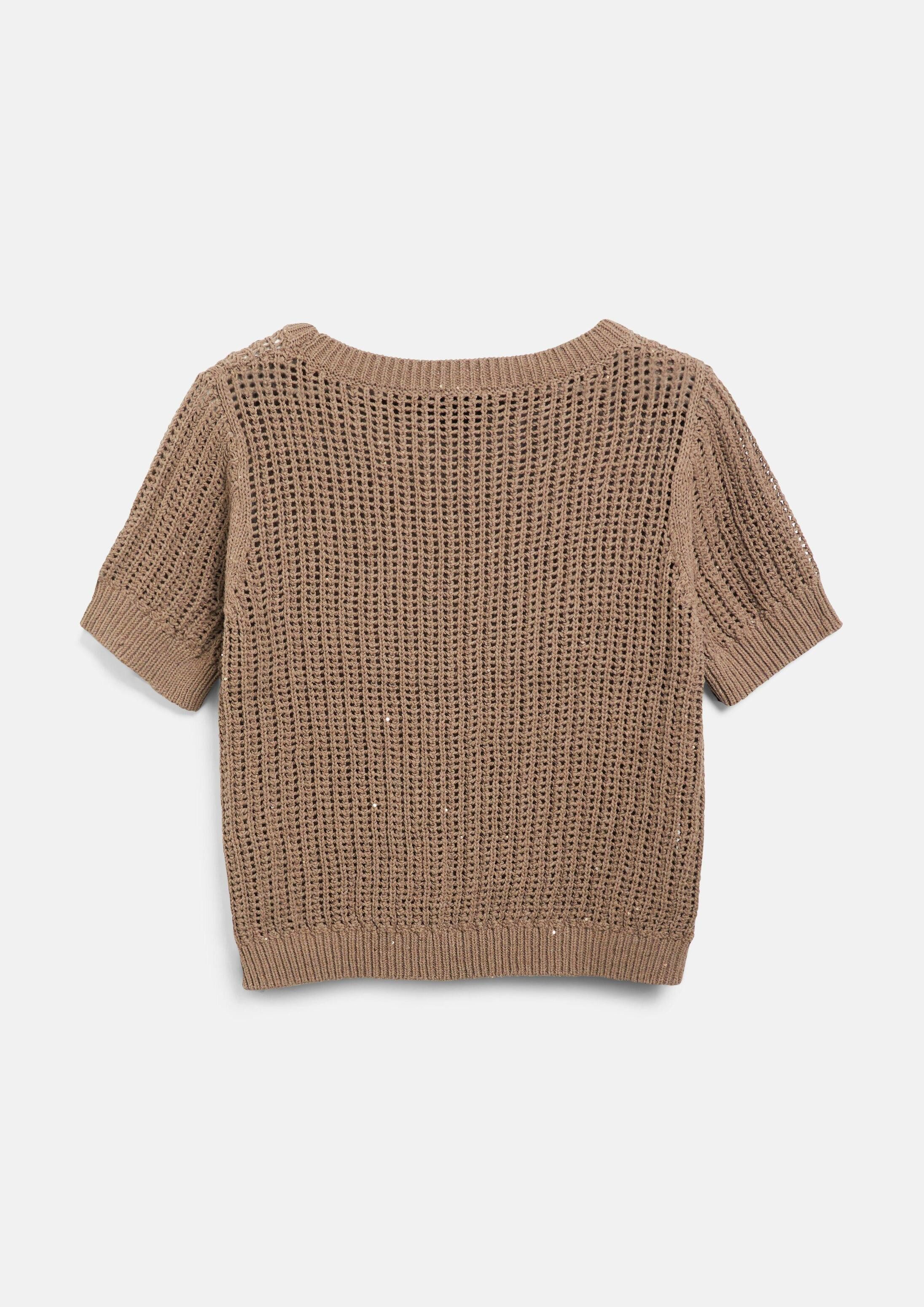 s.Oliver Kurzarmpullover Strickpullover Strickpullover