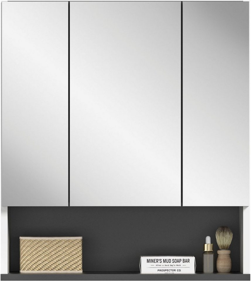 welltime Spiegelschrank Torun Badmöbel, Breite 60 cm, individuell mit  anderen Artikeln der Serie kombinierbar