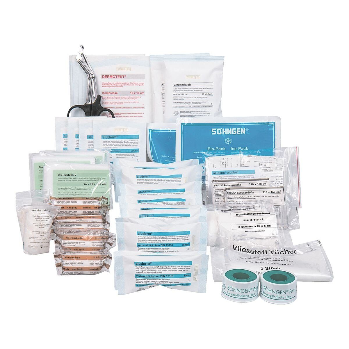 Söhngen Erste-Hilfe-Set, Nachfüllung nach DIN 13169 (gültig ab 01.11.2021)