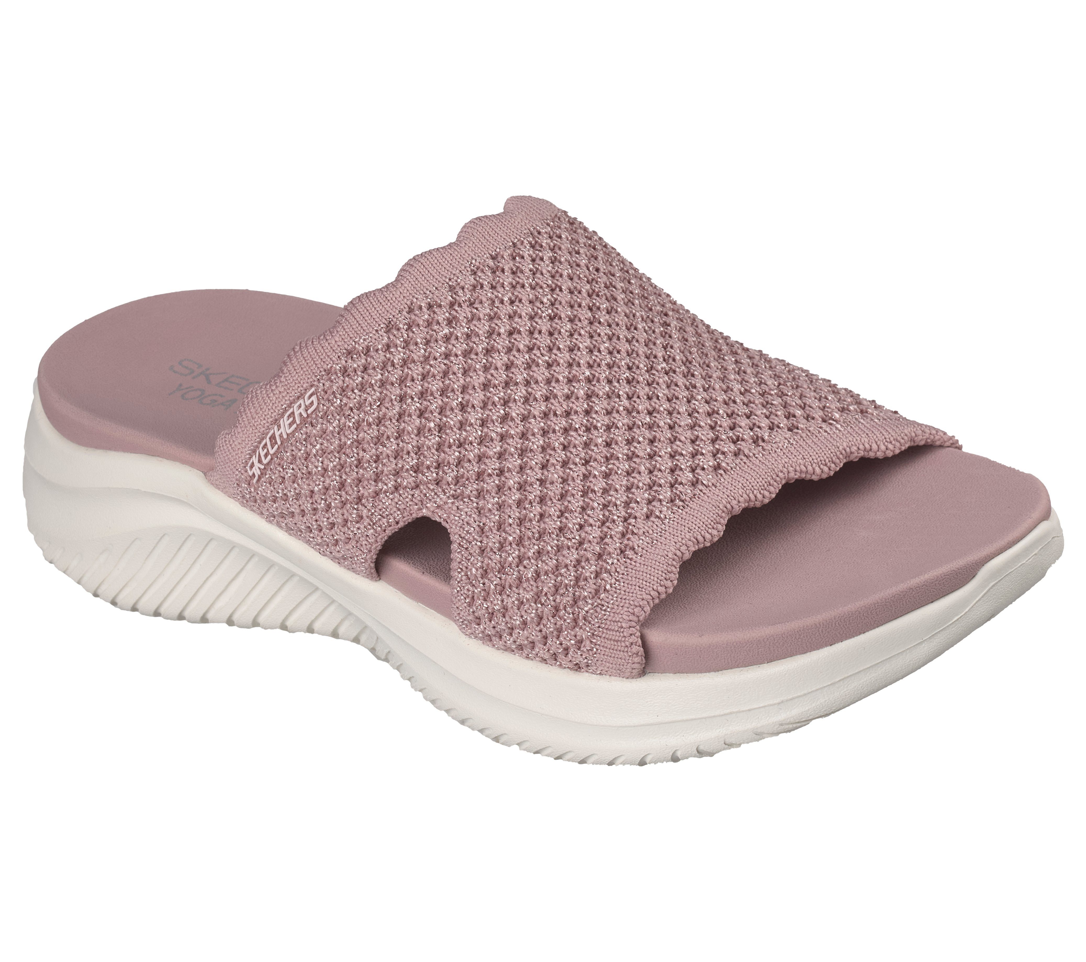 Skechers ULTRA FLEX 3.0 SANDAL-BRING IT! Pantolette Sommerschuh, Strandschuh, Badeschuh mit Yoga Foam
