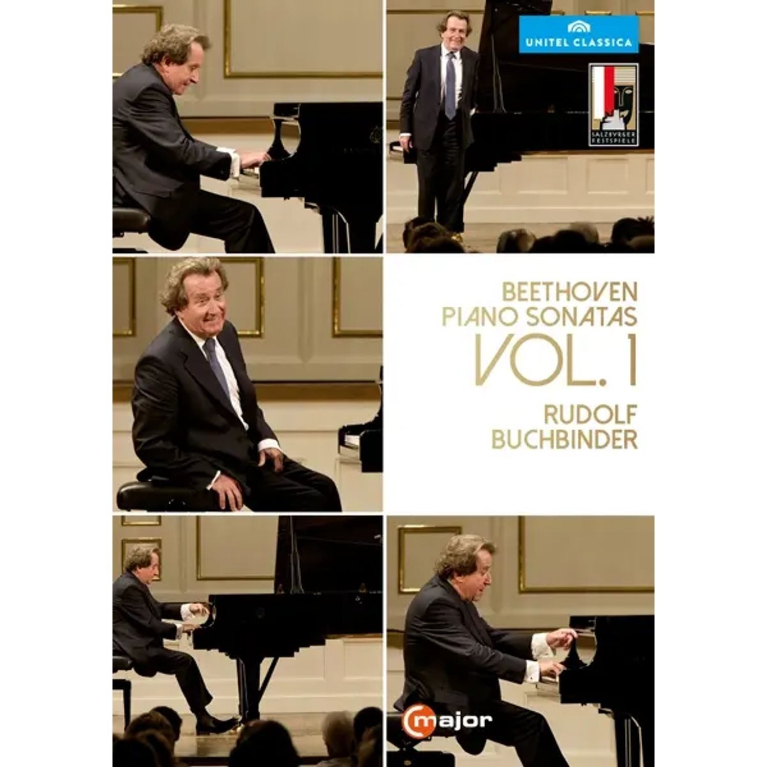Major DVD Klaviersonaten Vol.1 (Mitschnitte von den Salzbuger Festspielen 2014)