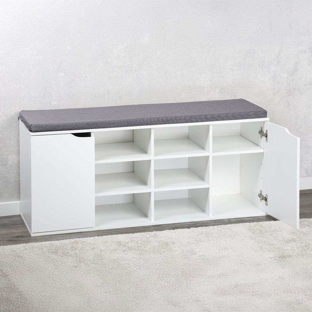KESPER® Schuhschrank Schuhschrank mit Sitzkissen, 2 Türen, FSC – Bild 5 von 5