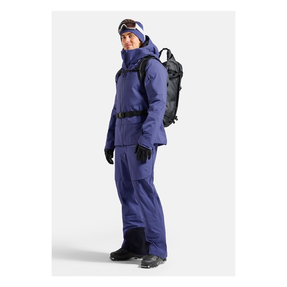 Odlo Hardshelljacke X-alp 3L Vielseitige, wasserdichte Herrenjacke mit hohem Komfort und