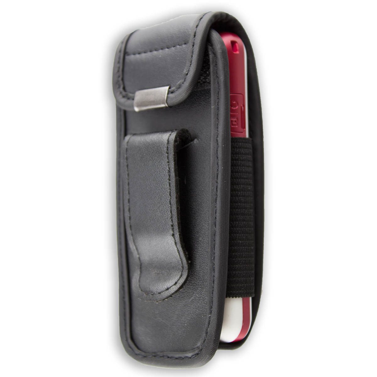 caseroxx Handytasche Ledertasche mit Gürtelclip für LG KP100 (Einzelartikel, 1-tlg., Ledertasche mit Gürtelclip)