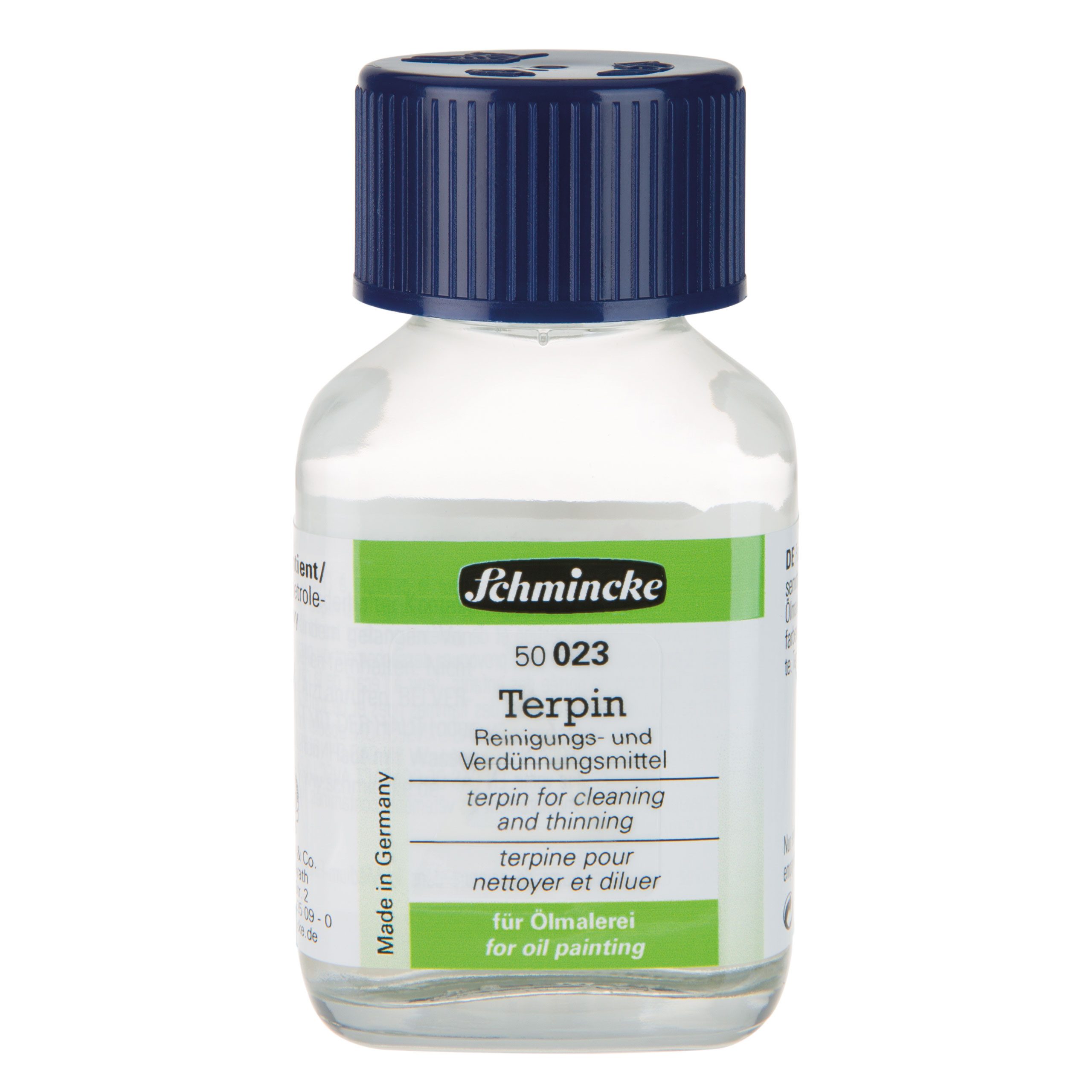 Schmincke Ölfarbe Terpin Reinigungsmittel - 60ml Öl Hilfsmittel 50 023 025
