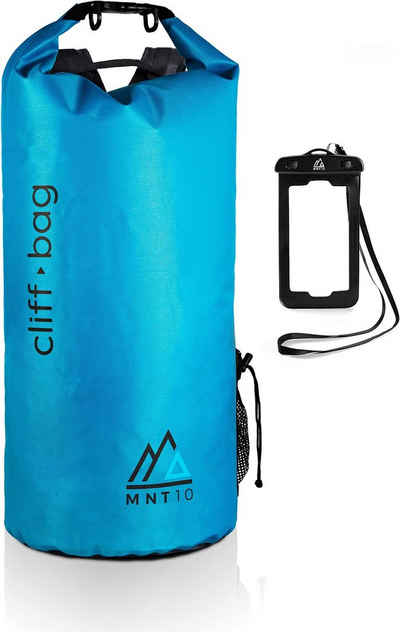 MNT10 Taschenorganizer Drybag Rucksack für SUP, Kanu, Kajak, Outdoor, Wasserdichter Packsack mit Schultergurte I Seesack