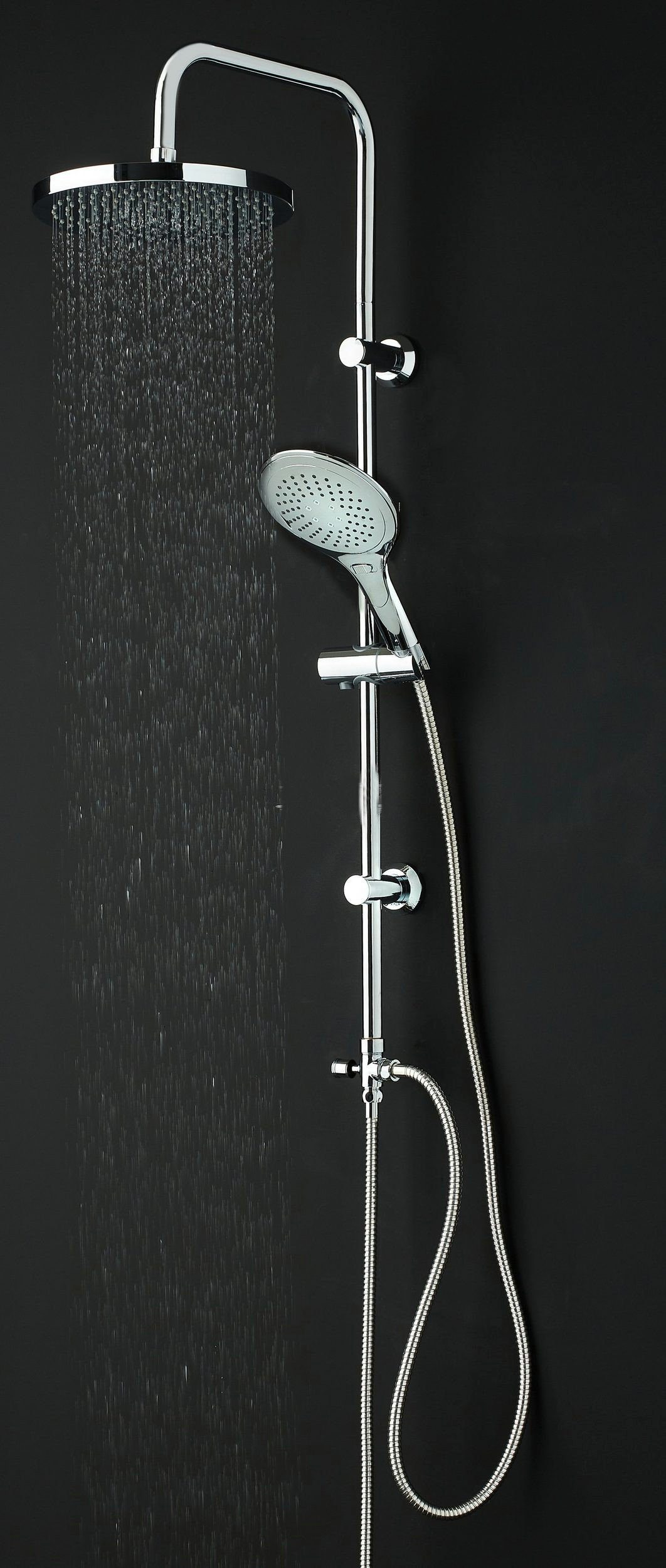 Möbel Duschsystem Dusche mit Regendusche Duschgarnitur Faizee Duschset Handbrause Duschsystem