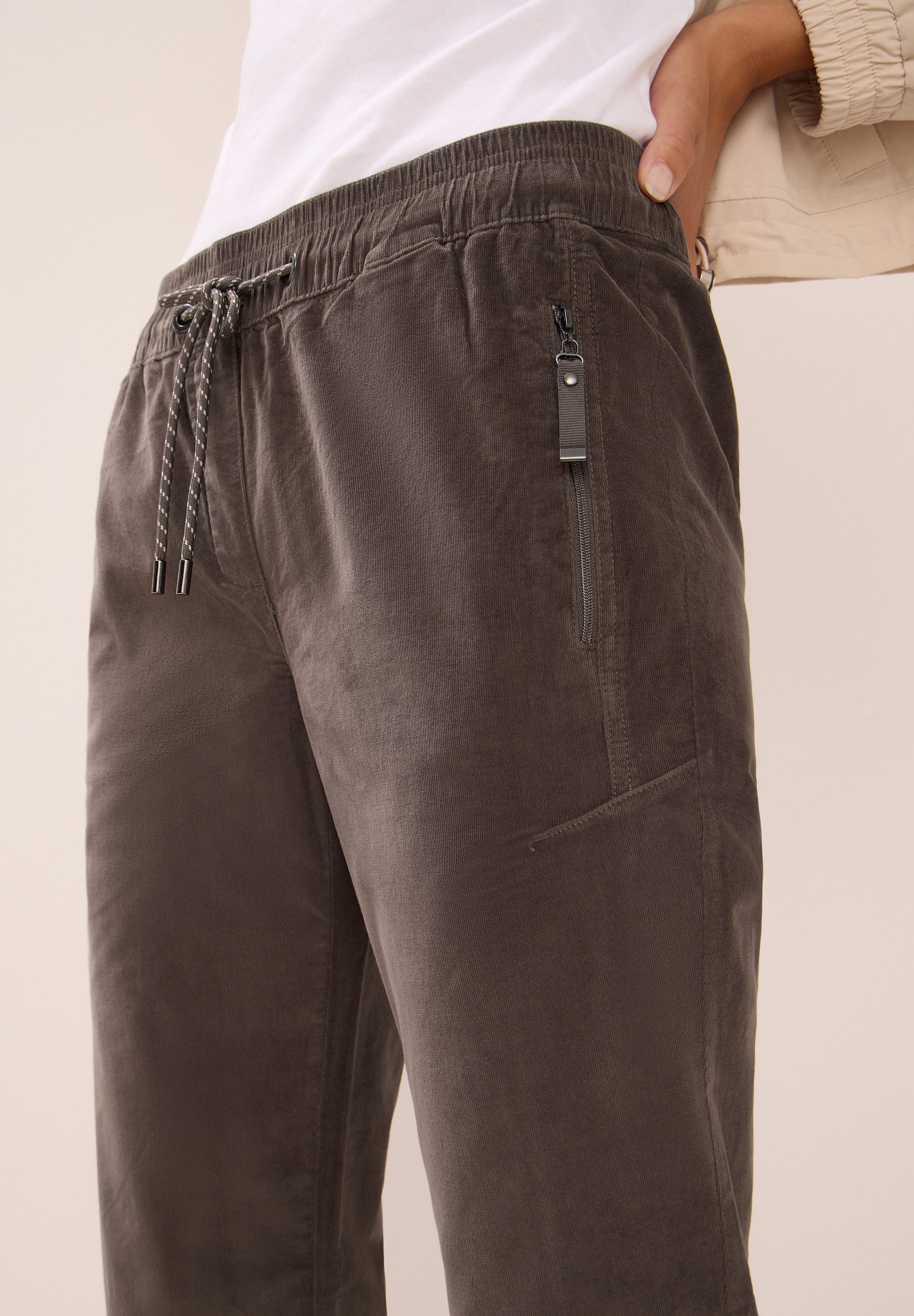 CECIL Cordhose Style Tracey mit Tunnelzug