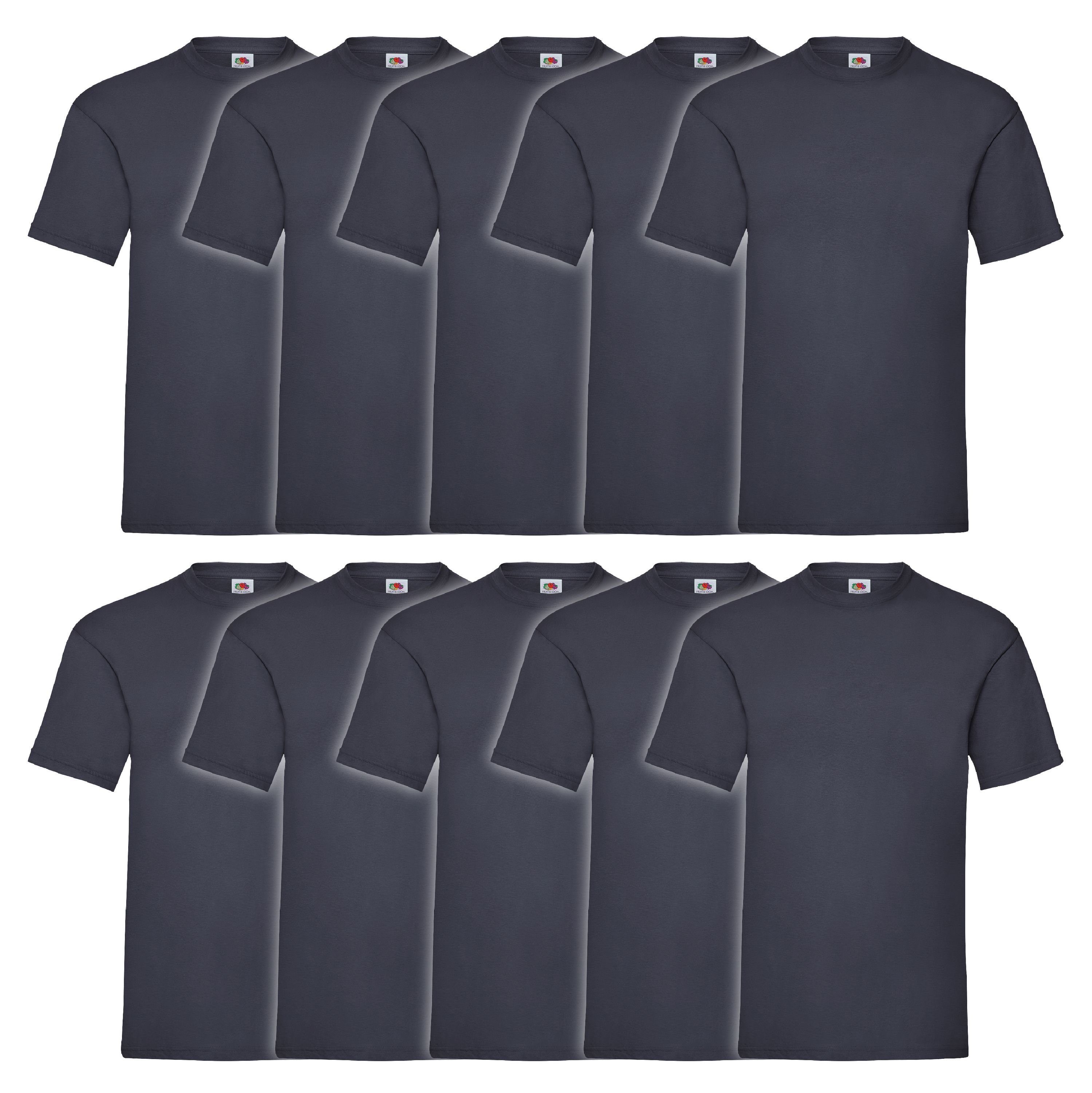 Fruit of the Loom Rundhalsshirt Fruit of the Loom Valueweight T 10er Pack günstig online kaufen