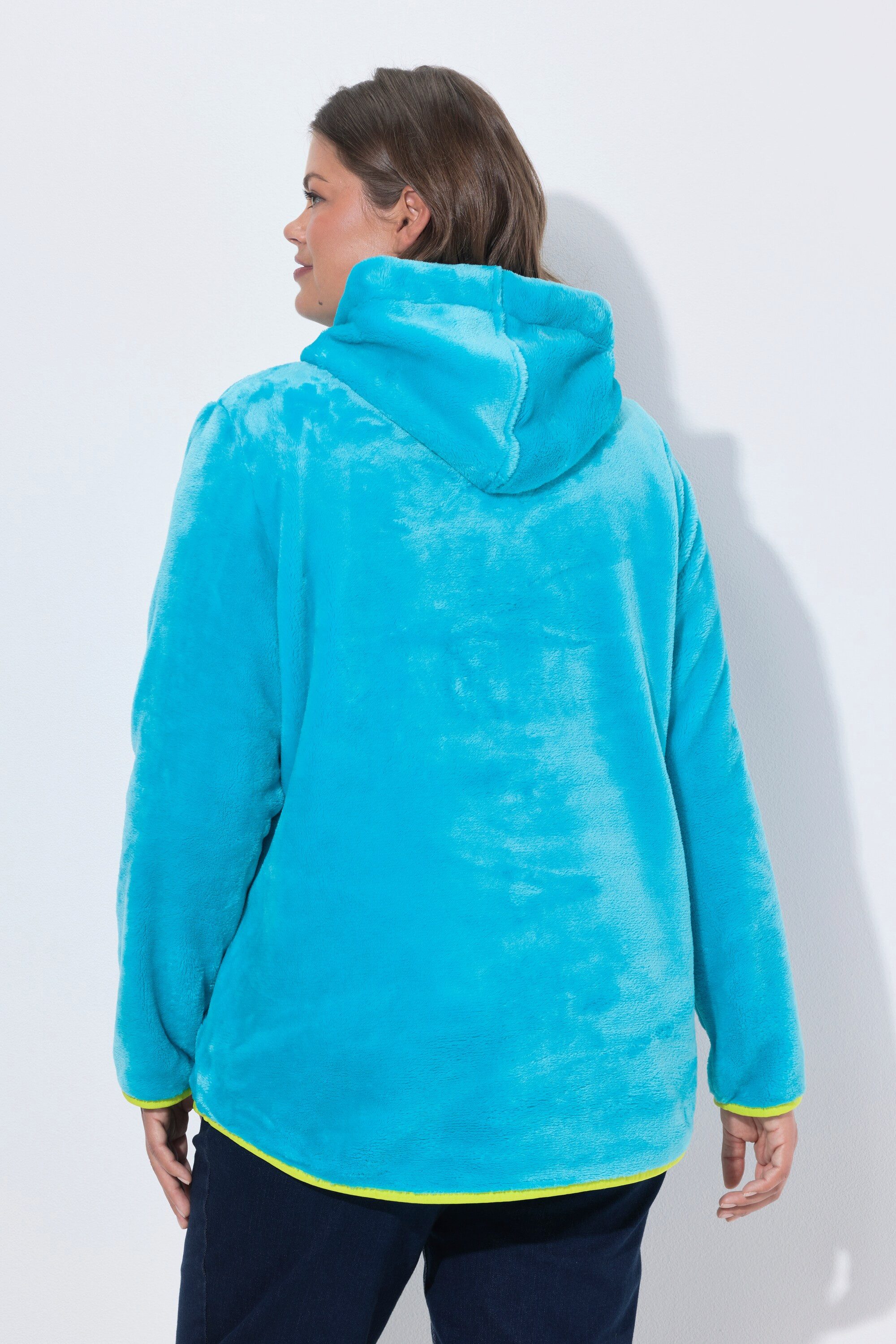 Laurasøn Sweatshirt Teddy-Sweatshirt Kapuze Langarm – Bild 3 von 4