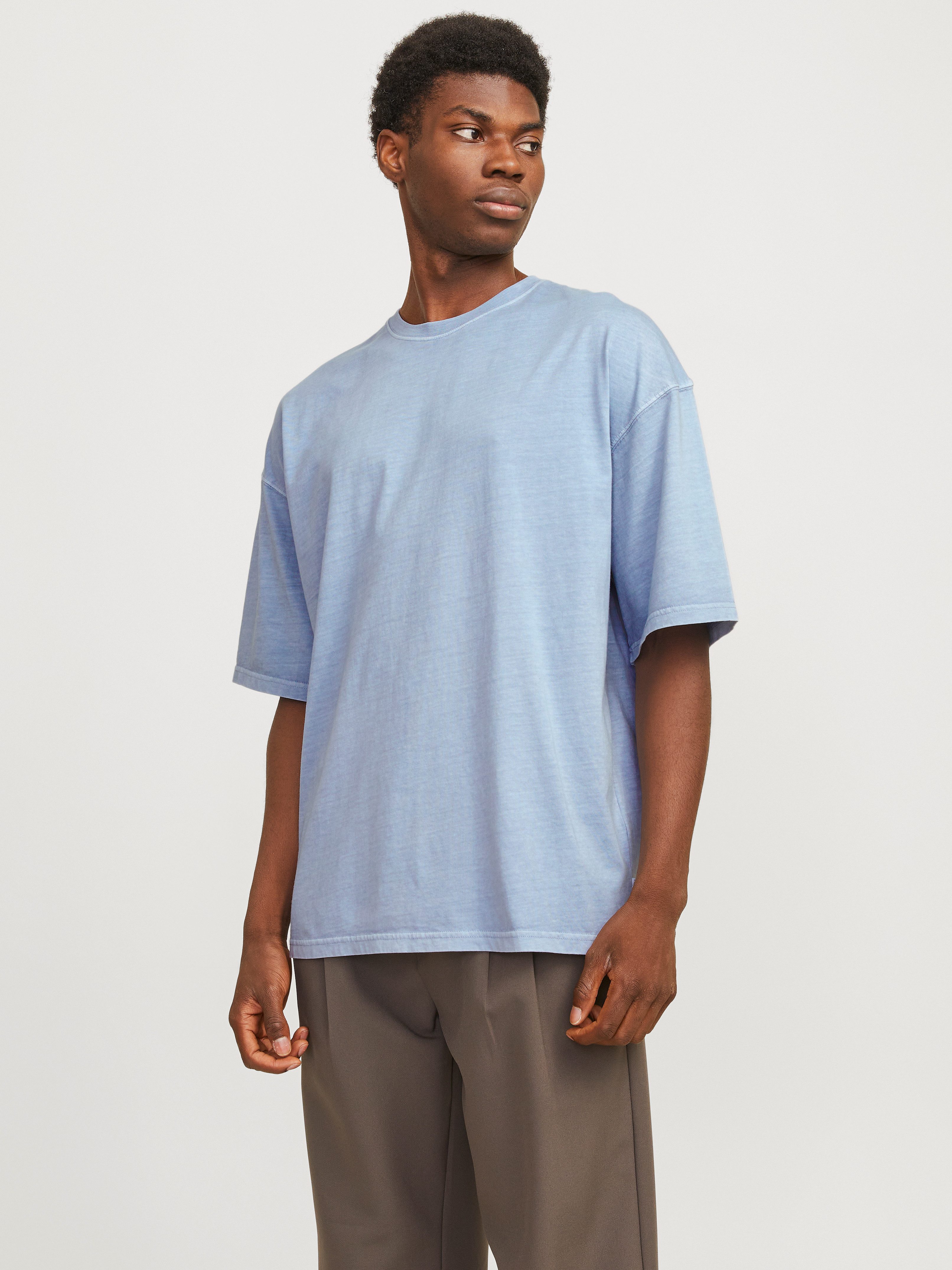 Jack & Jones Rundhalsshirt JJECHARGE FADED günstig online kaufen