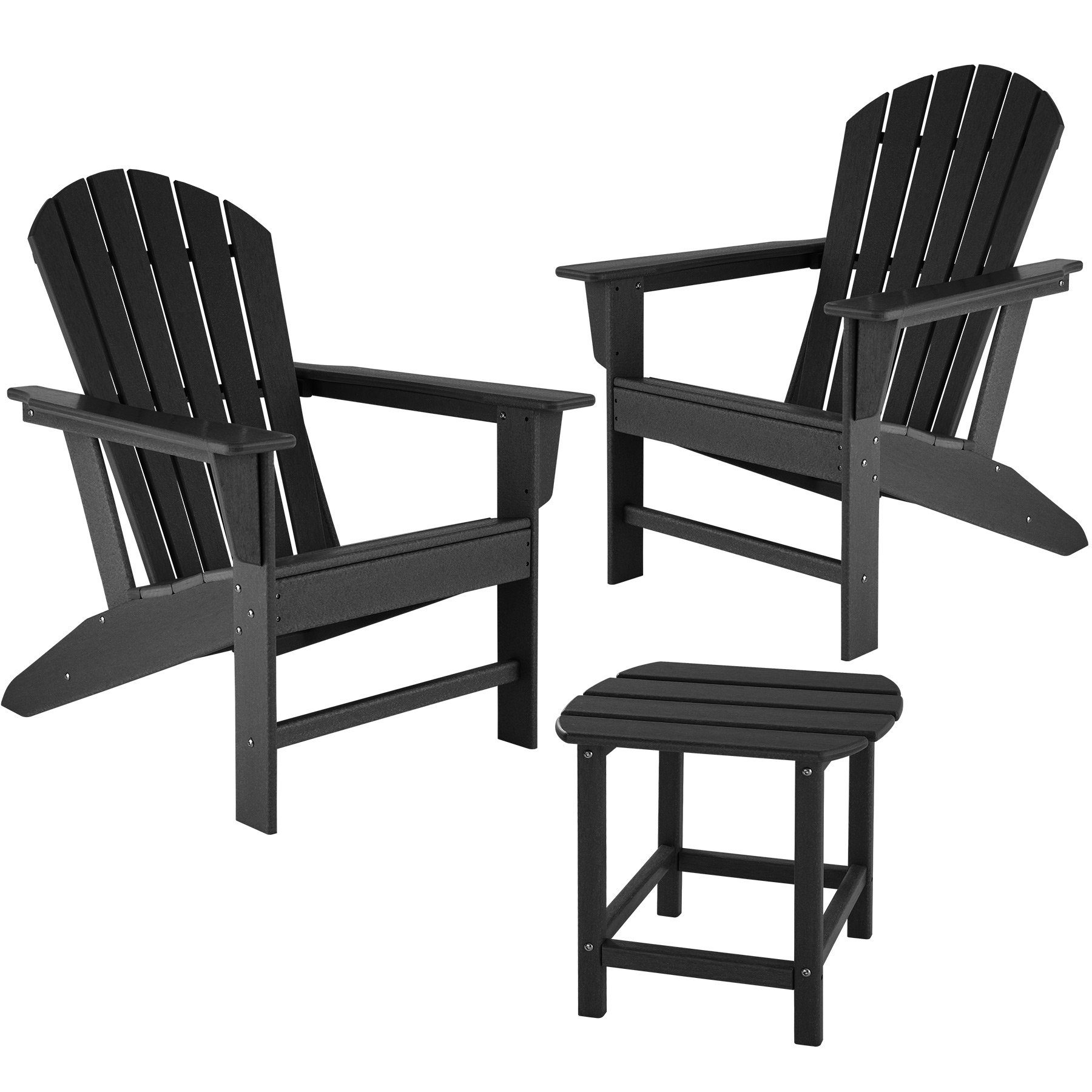 tectake GartenloungeSet »2 Gartenstühle Janis mit Tisch Kamala
