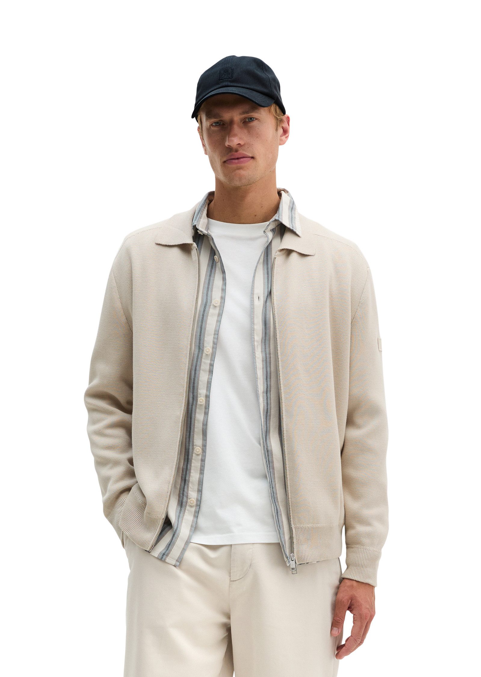 Marc O'Polo Cardigan aus zertifizierter Bio-Baumwolle